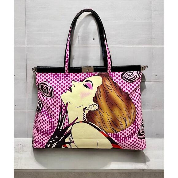 Y2K Isabella Fiore Daddy’s Girl Sequined Tote Bag - Picture 3 of 13